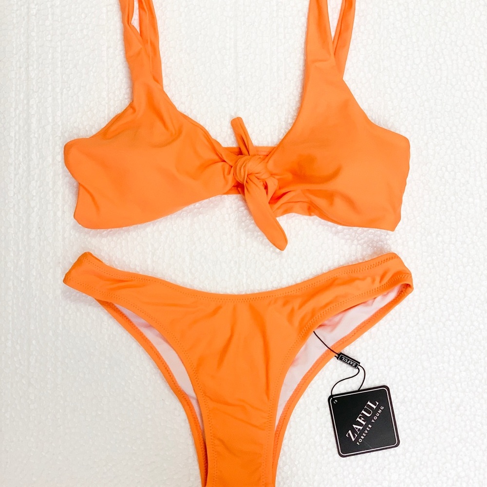 Orange Zaful Bikini